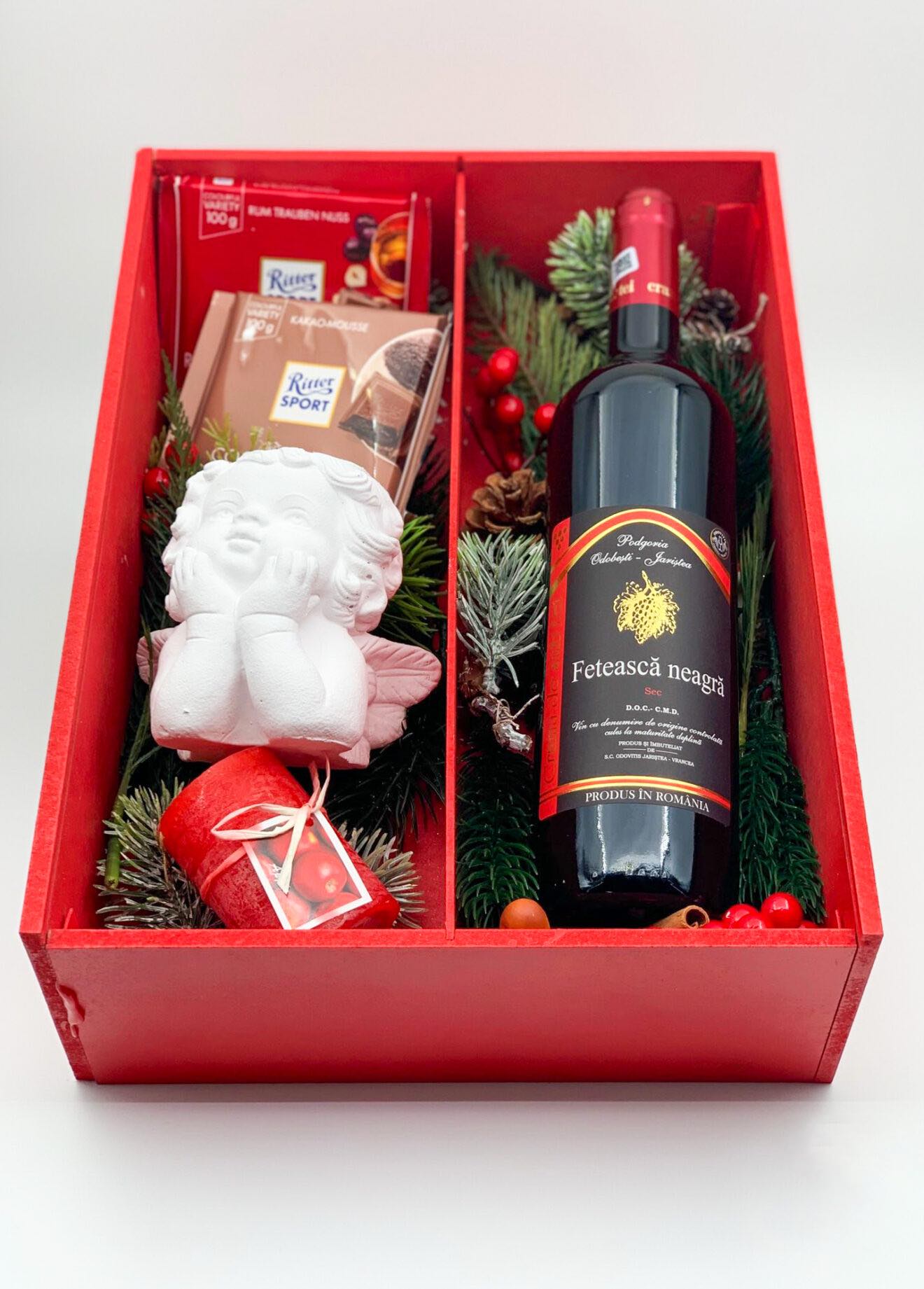 Cutie cadou – Festive Red