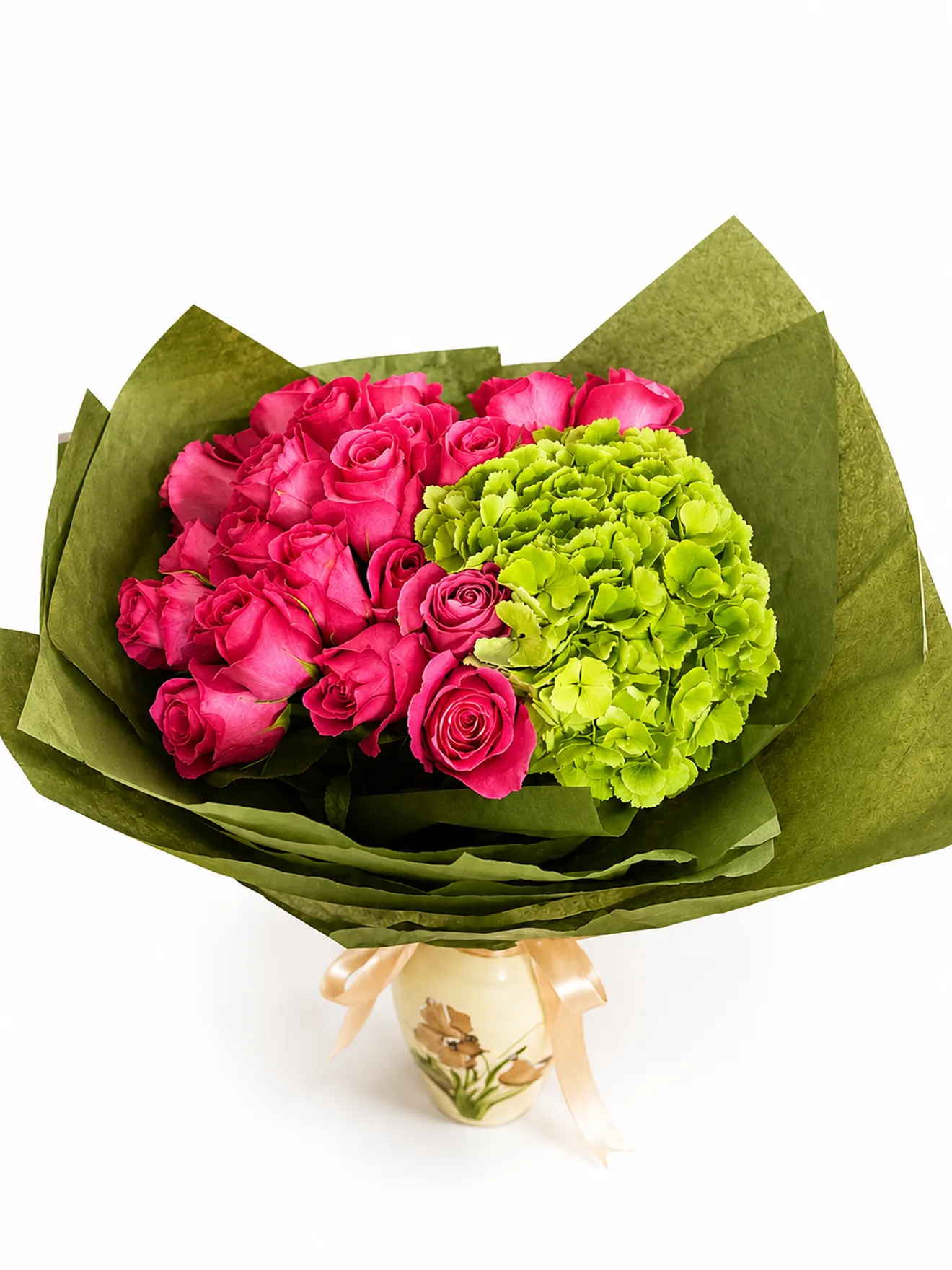 Buchet Velvet Contrast