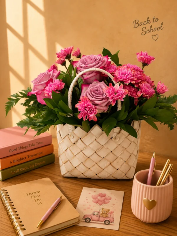 Aranjament Pink Bascket