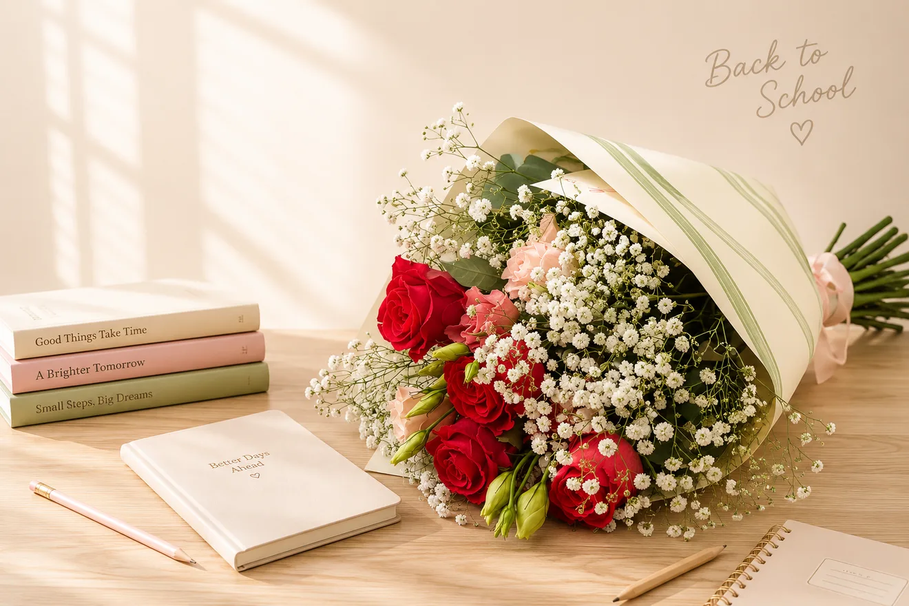 Buchet Fucsia Festival