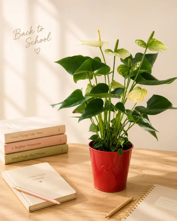 Planta Athurium Alb Planta Athurium Alb